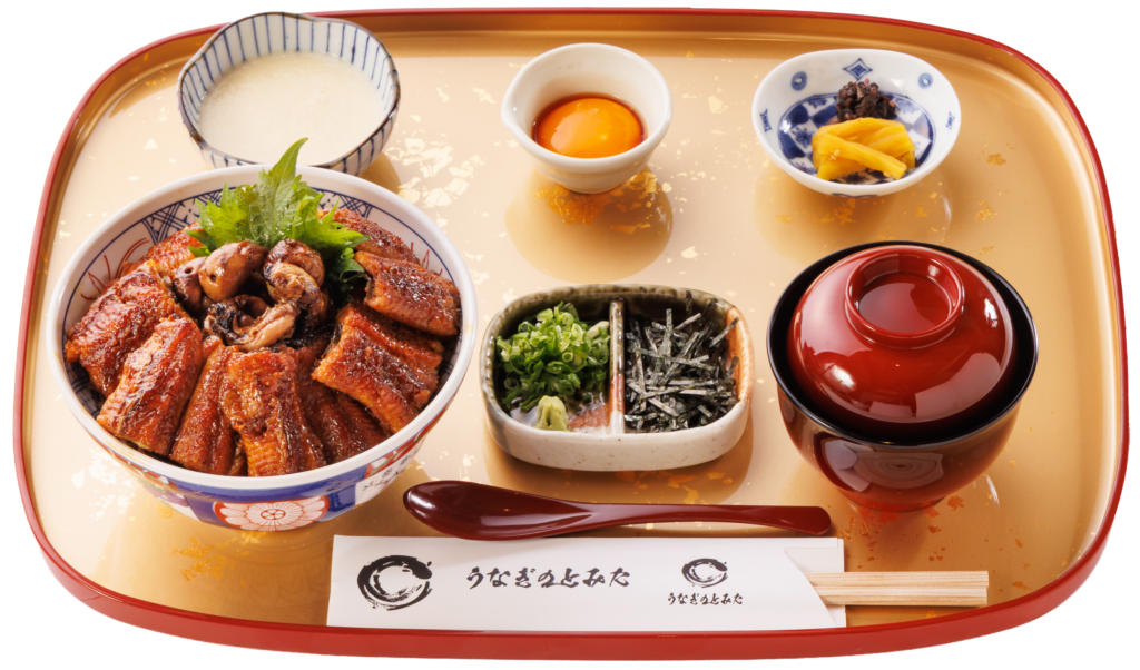 肝入り活うなぎ丼 上