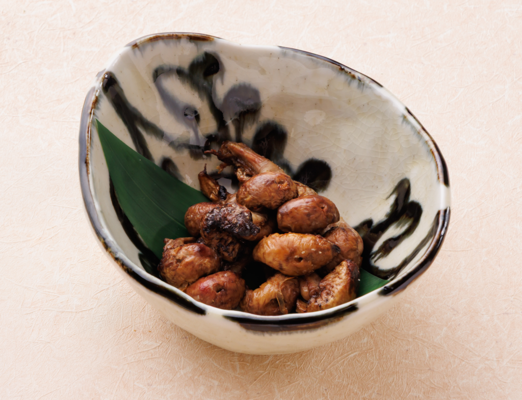 活うなぎの肝焼き